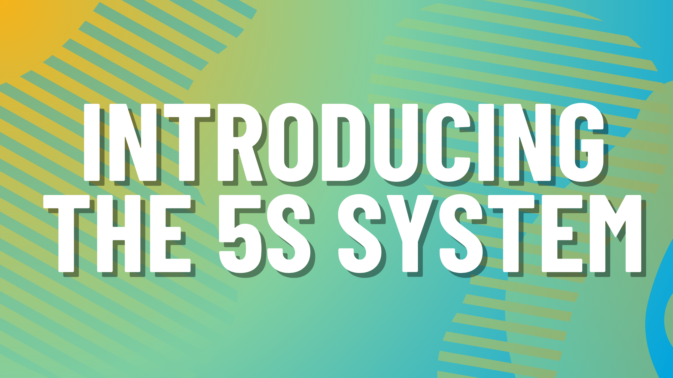 Introducing the 5S System: Transforming Your Workspace